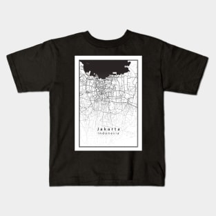 Jakarta City Poster Kids T-Shirt